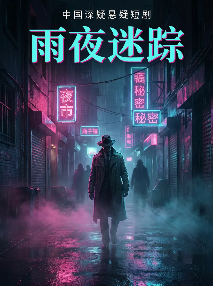 你是不是欠G了公交车 悬疑追踪短剧 - 雨夜迷踪海报
