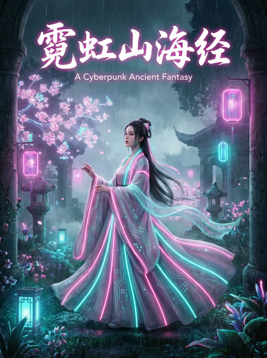 你是不是欠G了公交车 古风奇缘短剧 - 霓虹山海经海报